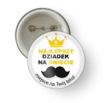 Przypinka - Dzień Dziadka" Najlepszy Dziadek" 