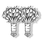 Kreatywna kolorowanka - Bukiet II ( 2szt.)