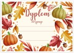 Dyplom "Jesienny " (A4)   