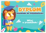 Dyplom Pasowania na Przedszkolaka  - wzór 1 (A4(