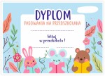 Dyplom Pasowania na Przedszkolaka - wzór 2 (A4)