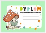 Dyplom Pasowania na Przedszkolaka - wzór 5 (A4)