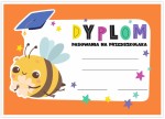 Dyplom Pasowania na Przedszkolaka - wzór 12 (A4)   