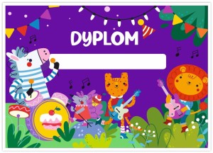 Dyplom konkursowy - Muzyczny II (A4)