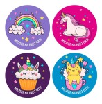 Naklejki urodzinowe "Kotorożec" (24 naklejki) 