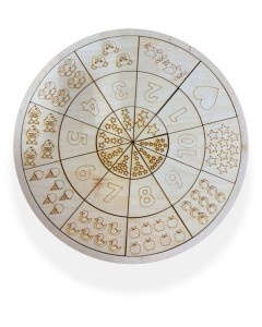 Układanka "Pizza  - nauka liczenia" (30 elementów) 