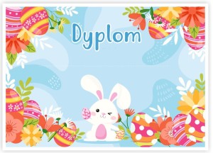 Dyplom "Wielkanoc V"  (A4) 
