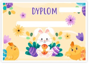 Dyplom "Wielkanoc VI"  (A4)