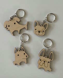 Breloczek Piesek 4 sztuki.