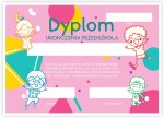 Dyplom "Ukończenia przedszkola IX"  (A4) 