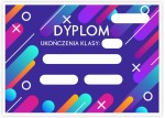 Dyplom "Ukończenia klasy" - wzór 4