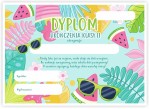 Dyplom  "Ukończenia klasy 2" Wakacje