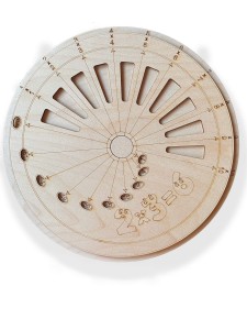 "Tabliczka mnożenia na okrągło"  - nauka mnożenia 