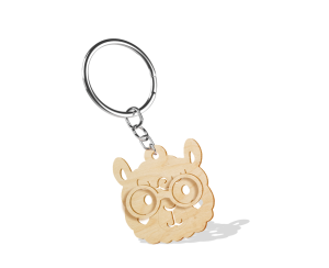 Breloczek - "Lama w okularach"