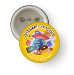 Przypinka "Pasowanie na Ucznia" - wzór 6