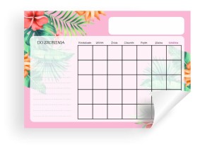 Planer "Dżungla" (A3)