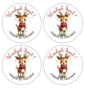 Naklejki  "Jelonek" (24 naklejki)