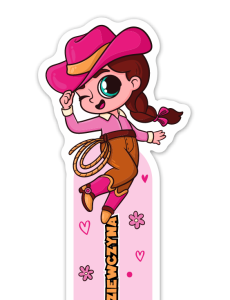 Zakładka do książki "Superdziewczyna" Rodeo