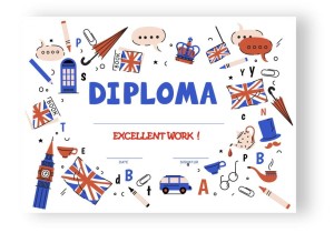 Dyplom - Język Angielski  (wzór 5)  