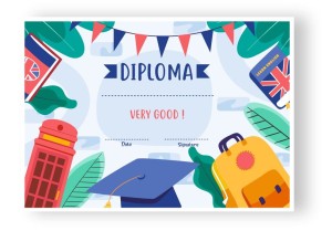 Dyplom - Język Angielski  (wzór 6)  