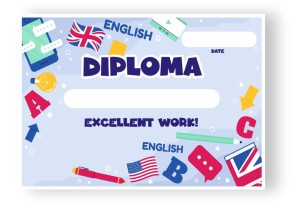Dyplom - Język Angielski  (wzór 4)