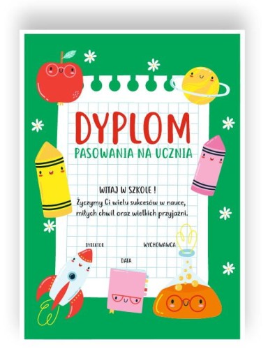 DYPLOM PASOWANIA NA UCZNIA