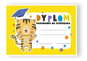 Dyplom Pasowania na Starszaka  (wzór 4)      