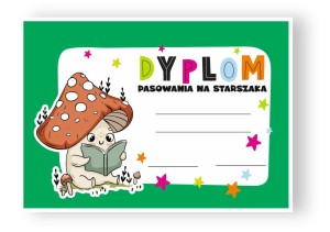 Dyplom Pasowania na Starszaka (wzór 5)      