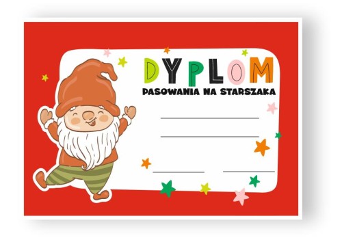 DYPLOM PASOWANIA NA STARSZAKA