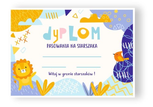 DYPLOM PASOWANIA NA STARSZAKA