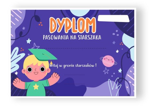 DYPLOM PASOWANIA NA STARSZAKA