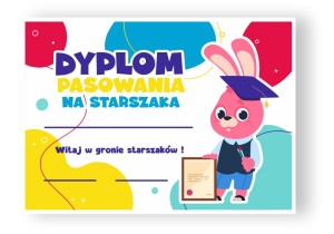 Dyplom Pasowania na Starszaka (wzór 13)         