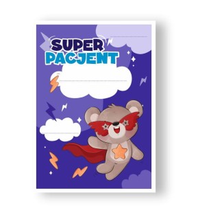 Dyplom Super Pacjent  (wzór 2)   A5