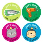 Naklejki Super Klient - wzór 2 ( 24 naklejki)