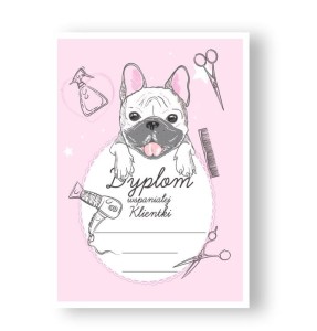 Dyplom Wspaniała Klientka  (wzór 3)   