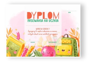 Dyplom Pasowania na Ucznia (wzór 17)    
