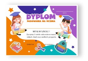 Dyplom Pasowania na Ucznia (wzór 18)     