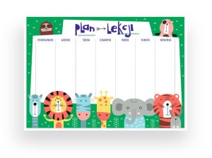 Plan Lekcji (wzór 2) 