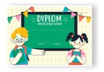 Dyplom "Ukończenia szkoły" - wzór 4