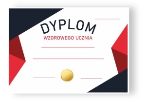 Dyplom Wzorowego Ucznia (wzór 6)    
