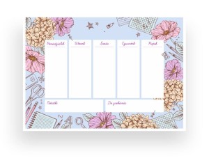 Plan Lekcji (wzór 5)  A4    