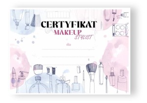 Dyplom - Make-up Stylist (wzór2) 