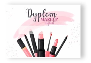 Dyplom - Make-up stylizacja  (wzór 3)  
