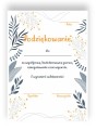 dyplom podziękowanie