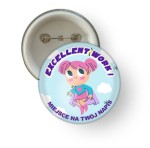 Przypinka  - Język angielski  (wzór 2)  