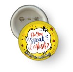 Przypinka - Język angielski  (wzór 5)   