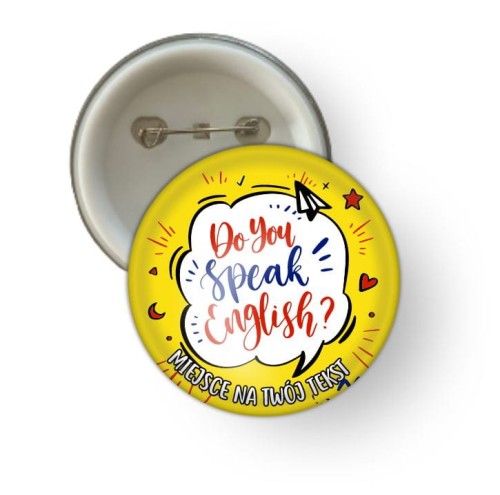 przypinka angielska