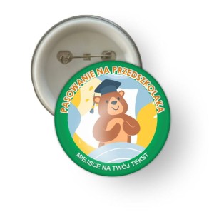 Przypinka Pasowanie na Przedszkolaka - wzór 6
