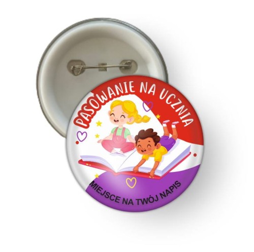 PRZYPINKA PASOWANIE NA UCZNIA