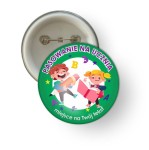 Przypinka - Pasowanie na Ucznia  (wzór 2)     